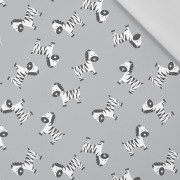 LITTLE PANDAS (ANIMAL GARDEN) - Cotton woven fabric