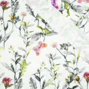MEADOW / butterflies - Waterproof woven fabric