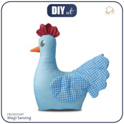 EASTER HEN - BLUE