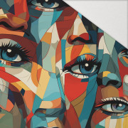 FACES PAT. 2 - Hydrophobic brushed knit