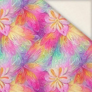 RAINBOW FLOWERS  - Linen 100%