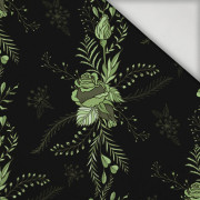 ROSES PAT. 5 / black - lycra 300g