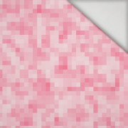 PIXELS pat. 2 / pink - lycra 300g