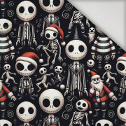 SKELETONS AND SANTAS - lycra 300g