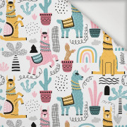 PAINTED LAMAS - Nylon fabric PUMI