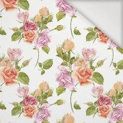PASTEL ROSES pat. 2 (BLOOMING MEADOW) - Nylon fabric PUMI