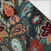 COLORFUL PASILEY  - looped knit fabric with elastane ITY