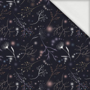 WINTER TWIGS pat. 2 (WINTER IN PARK) - looped knit fabric with elastane ITY
