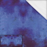 DARK BLUE SPECKS -  PANEL (80cm x 155cm) SINGLE JERSEY ITY