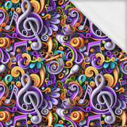 NEON NOTES- single jersey with elastane ITY