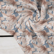 RETRO FLOWERS pat. 2 - Crepe