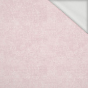 ACID WASH / PALE PINK - looped knit fabric