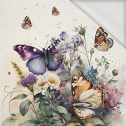 BEAUTIFUL BUTTERFLY PAT. 2 - panel (60cm x 50cm) looped knit