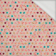 GLITTER DOTS (GLITTER AUTUMN) - looped knit fabric