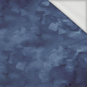CAMOUFLAGE pat. 2 / dark blue - looped knit fabric