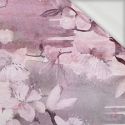PINK PARADISE WZ. 1 - looped knit fabric