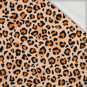 LEOPARD / SPOTS  - looped knit fabric