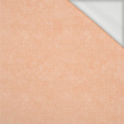 ACID WASH / peach fuzz - looped knit fabric