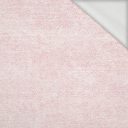 VINTAGE LOOK JEANS (pale pink) - looped knit fabric