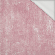 GRUNGE (rose quartz) - looped knit fabric