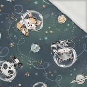 SPACE CUTIES pat. 3 (CUTIES IN THE SPACE) - looped knit fabric