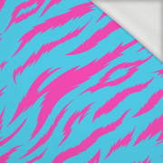 NEON ZEBRA PAT. 4 - looped knit fabric