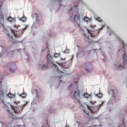 PASTEL HORROR CLOWN WZ. 2 - Cotton woven fabric