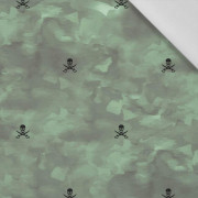 50cm PIRATEN (minimal) / CAMOUFLAGE pat. 2 (olive) - Cotton woven fabric