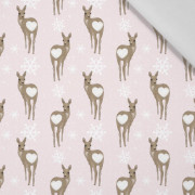 WINTER ROE DEER PAT. 2 (WINTER) - Cotton woven fabric