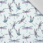 DRAGONFLIES pat. 2 (DRAGONFLIES AND DANDELIONS) - Cotton woven fabric