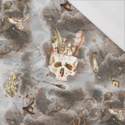 SKULL (MAGIC) - PANEL (60cm x 50cm) SINGLE JERSEY