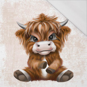 BABY BULL - PANEL (60cm x 50cm) SINGLE JERSEY