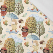 80cm FOREST ADVENTURE (AUTUMN GIRL) - single jersey with elastane 