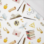 MAGIC WORLD pat. 1 (MAGIC SCHOOL) - single jersey with elastane 