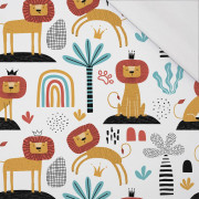 PAINTED LIONS - single jersey with elastane 
