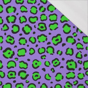 NEON LEOPARD PAT. 1 - single jersey with elastane 