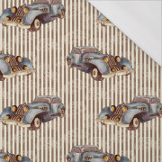 OLD CARS / STRIPES pat. 4 - single jersey with elastane 
