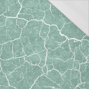 SCORCHED EARTH (white) / ACID WASH (modern mint) - single jersey with elastane 