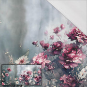 VINTAGE FLOWERS Pat. 4 - PANEL (80cm x 155cm) SINGLE JERSEY