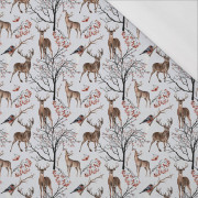 WINTER ANIMALS (WINTER IN PARK) - single jersey 
