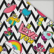 COLORFUL STICKERS PAT. 3 - quick-drying woven fabric