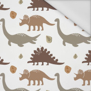 BROWN DINOSAURS PAT. 1 - Waterproof woven fabric