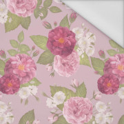 ROSE GARDEN / pink - Waterproof woven fabric