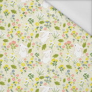 BUNNIES ON A MEADOW  - Waterproof woven fabric