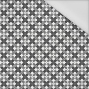 GREY CHECK  - Waterproof woven fabric
