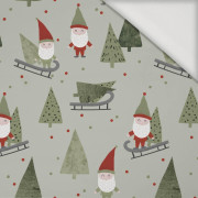 SLEDDING DWARFS (FOREST DWARFS) /LIGHT KHAKI - Viscose jersey