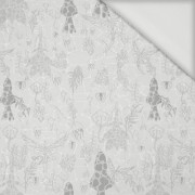 WATER WORLD  / grey - Viscose jersey