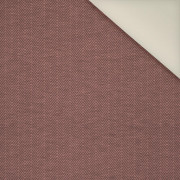 HERRINGBONE / NIGHT CALL / rose quartz- Upholstery velour 