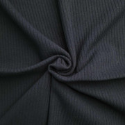 Ribbed Knit HARMONIA 4x2 - BLACK  (D-16)
