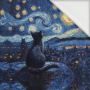 FAIRY WORLD wz.19 -  PANEL (60cm x 50cm) looped knit fabric with elastane ITY